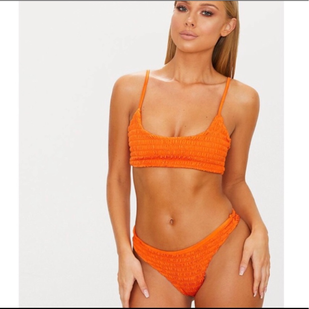 PLT Orange Bikini NWT